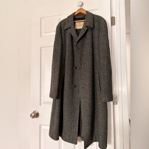 Vintage Harris Tweed Gray Wool Jacket